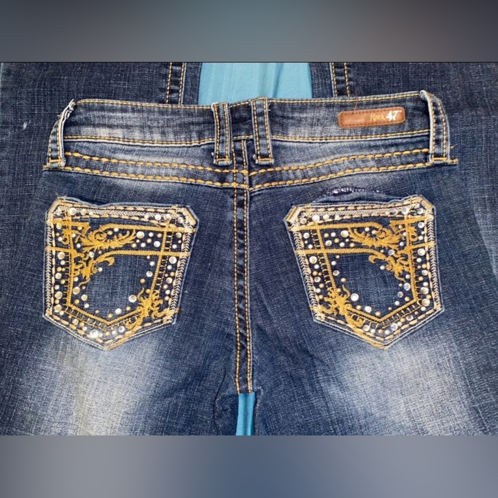 Wrangler Rock 47 Women’s Jeans Size 24/32 like new! - Picture 2 of 6